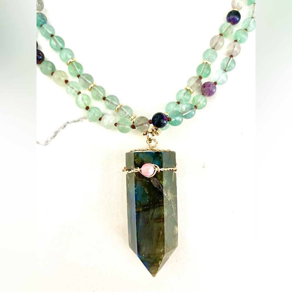 Tiny Devotions Labradorite, Amethyst & Aquamarine… - image 6